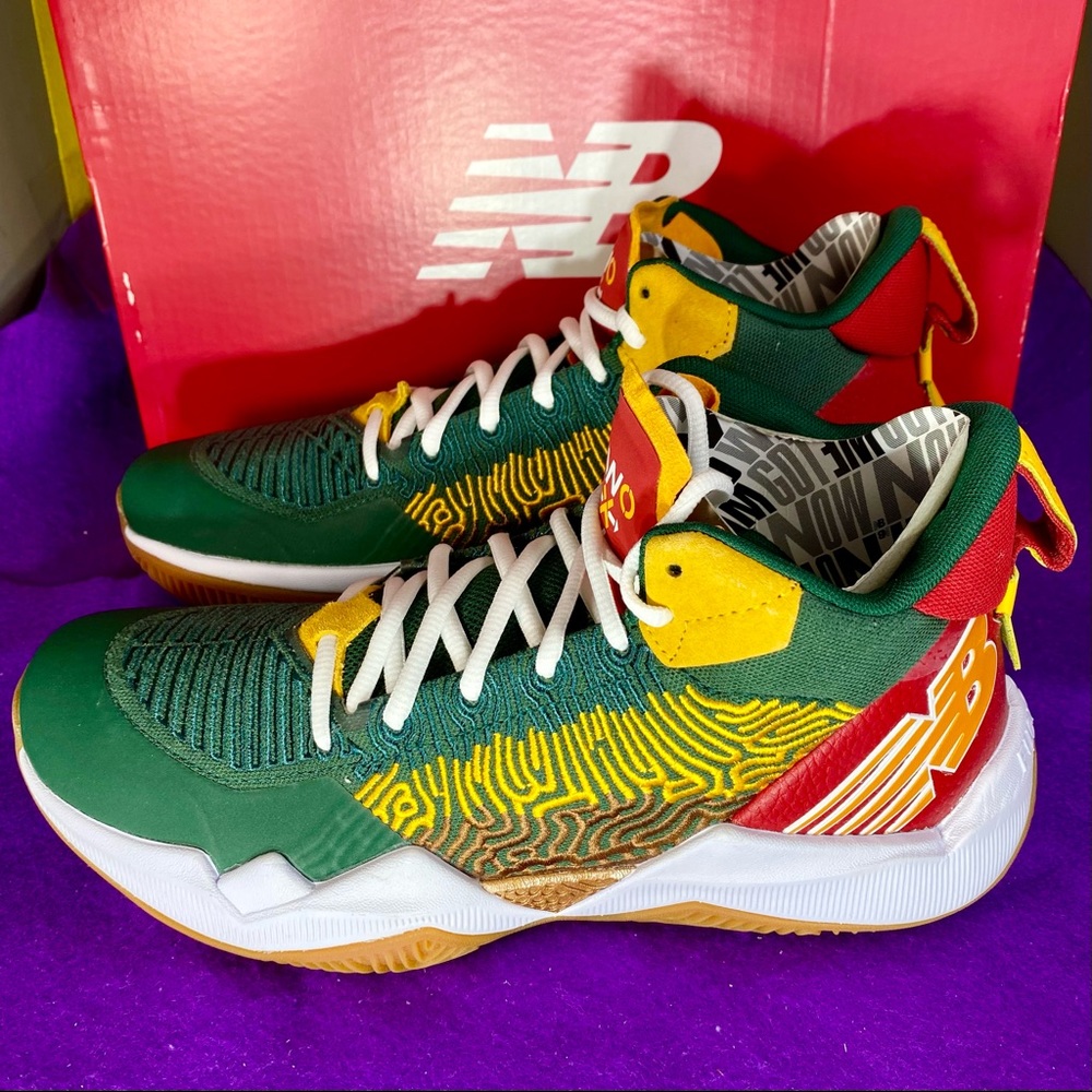 New Balance TWO WXY Dejounte Murray Basketball Shoes BB2WXYSO Sz 8.5 NIB Green